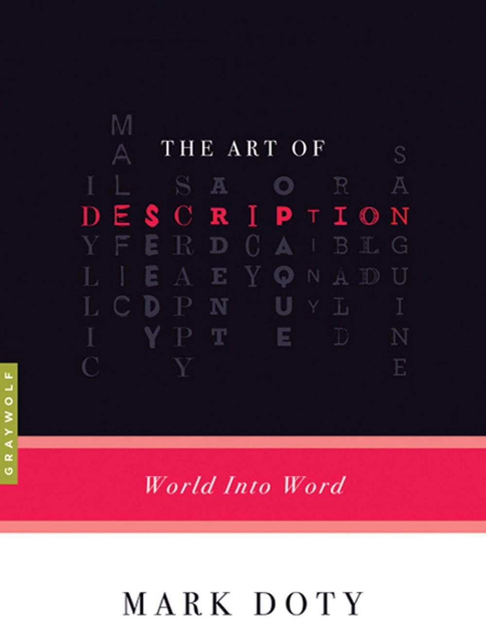 Big bigCover of The Art of Description