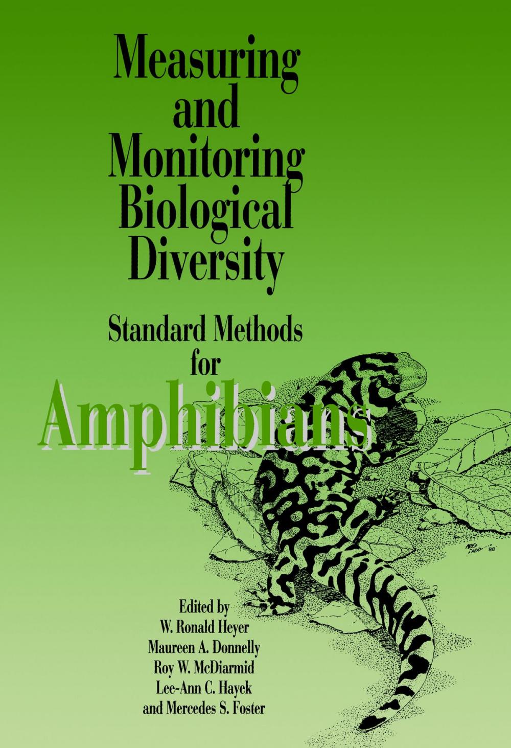 Big bigCover of Measuring and Monitoring Biological Diversity