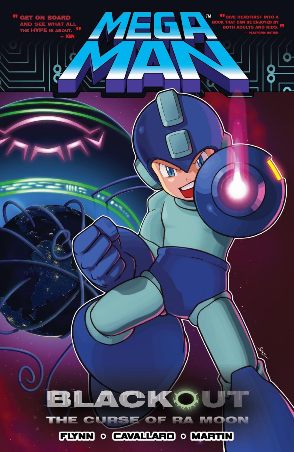 Big bigCover of Mega Man 7: Blackout: The Curse of Ra Moon