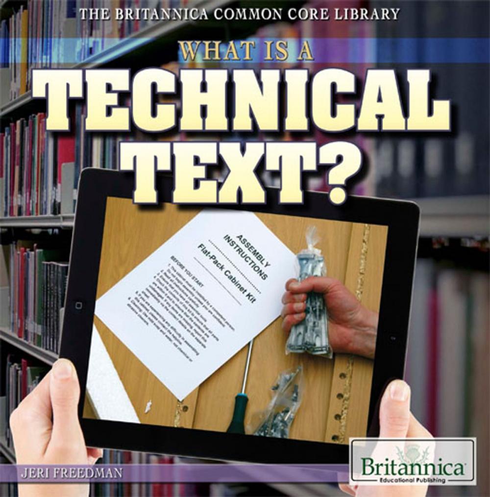 Big bigCover of What Is a Technical Text?