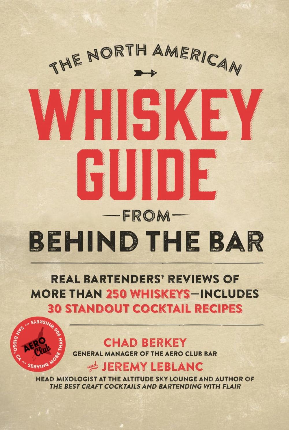 Big bigCover of The North American Whiskey Guide from Behind the Bar
