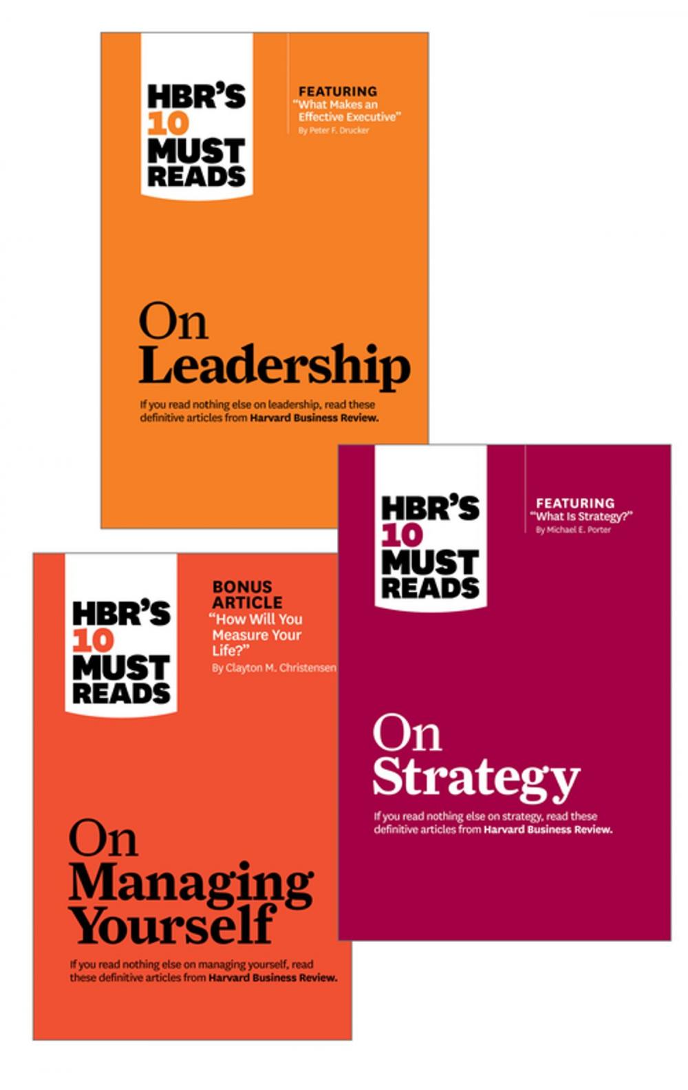 Big bigCover of HBR's 10 Must Reads Leader's Collection (3 Books)