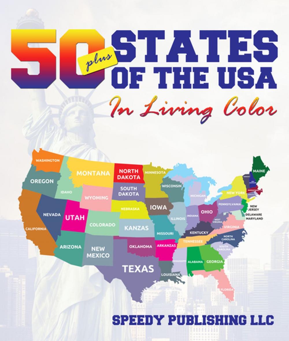 Big bigCover of Fifty+ States Of The USA In Living Color