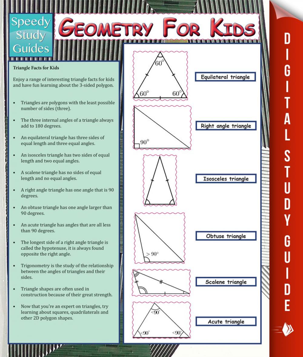 Big bigCover of Geometry For Kids (Speedy Study Guide)