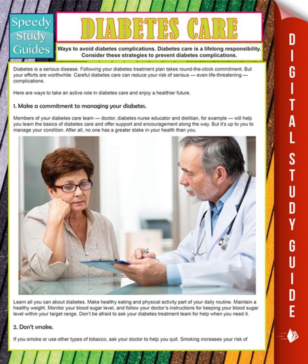 Big bigCover of Diabetes Care (Speedy Study Guide)