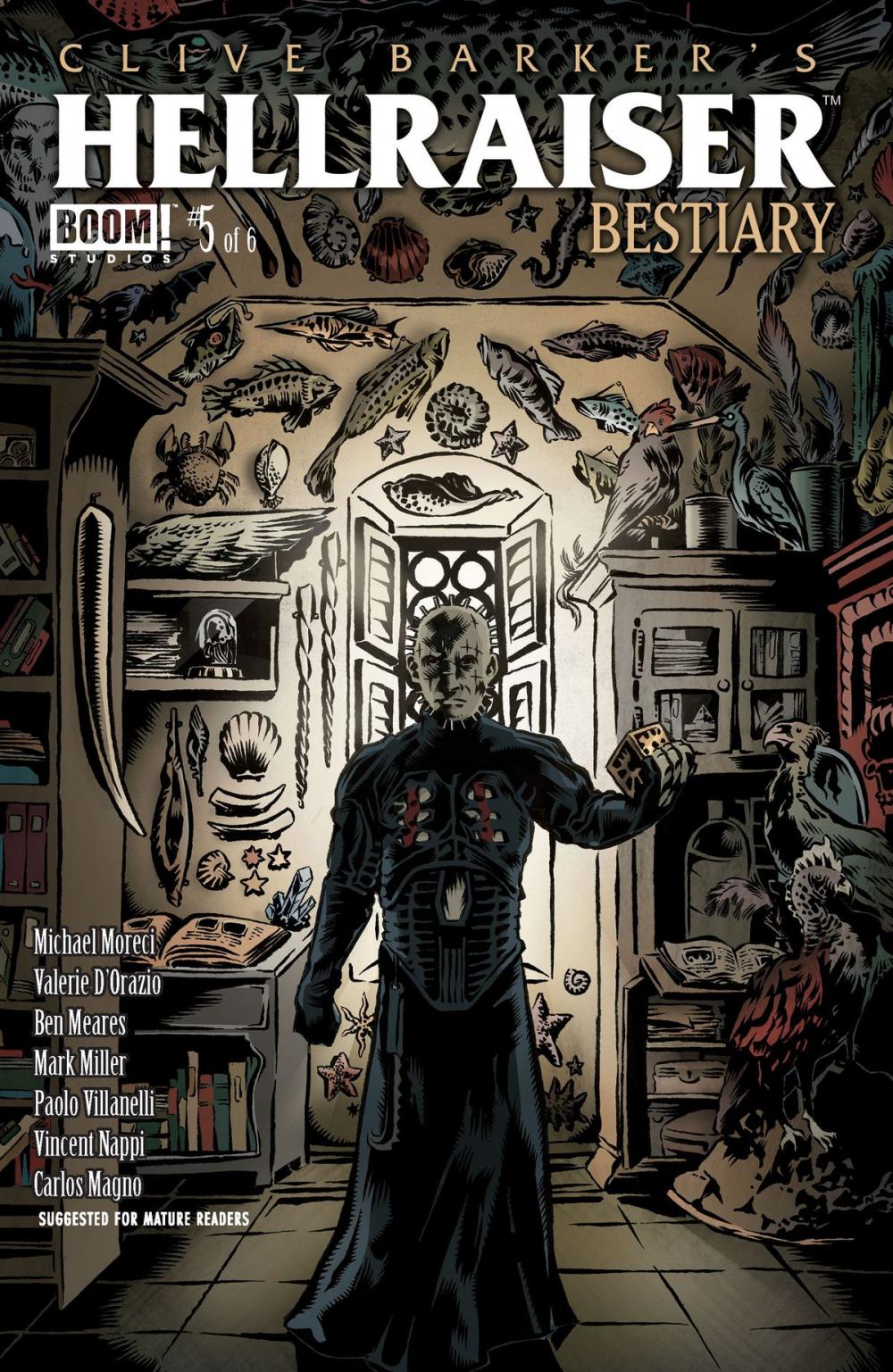 Big bigCover of Clive Barker's Hellraiser Bestiary #5