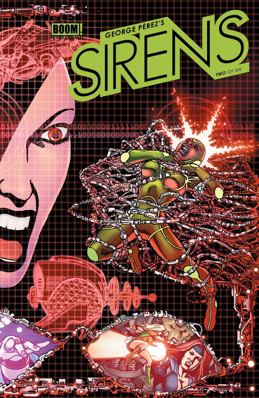 Big bigCover of George Perez's Sirens #2