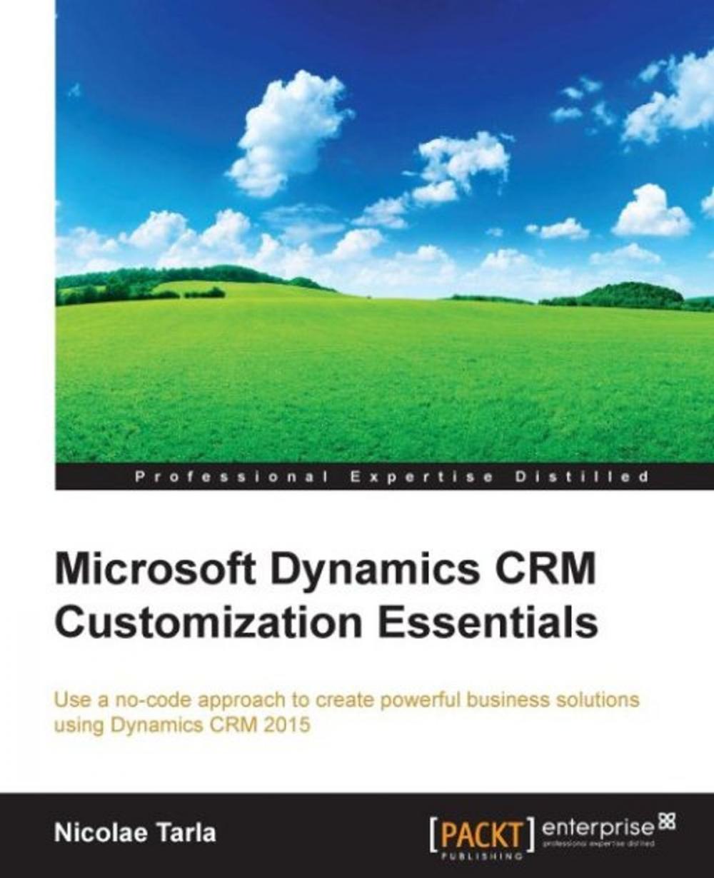 Big bigCover of Microsoft Dynamics CRM Customization Essentials