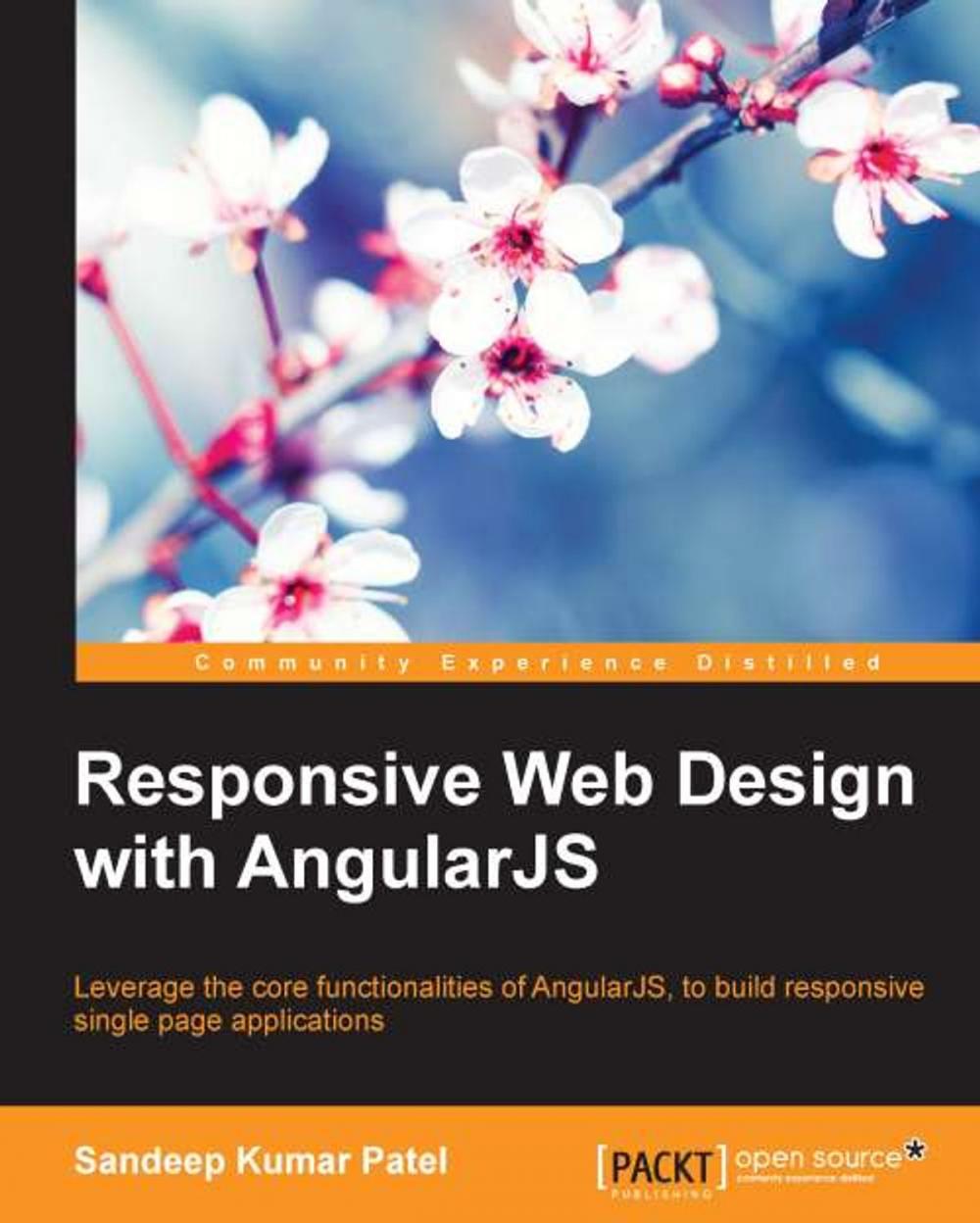 Big bigCover of Responsive Web Design with AngularJS