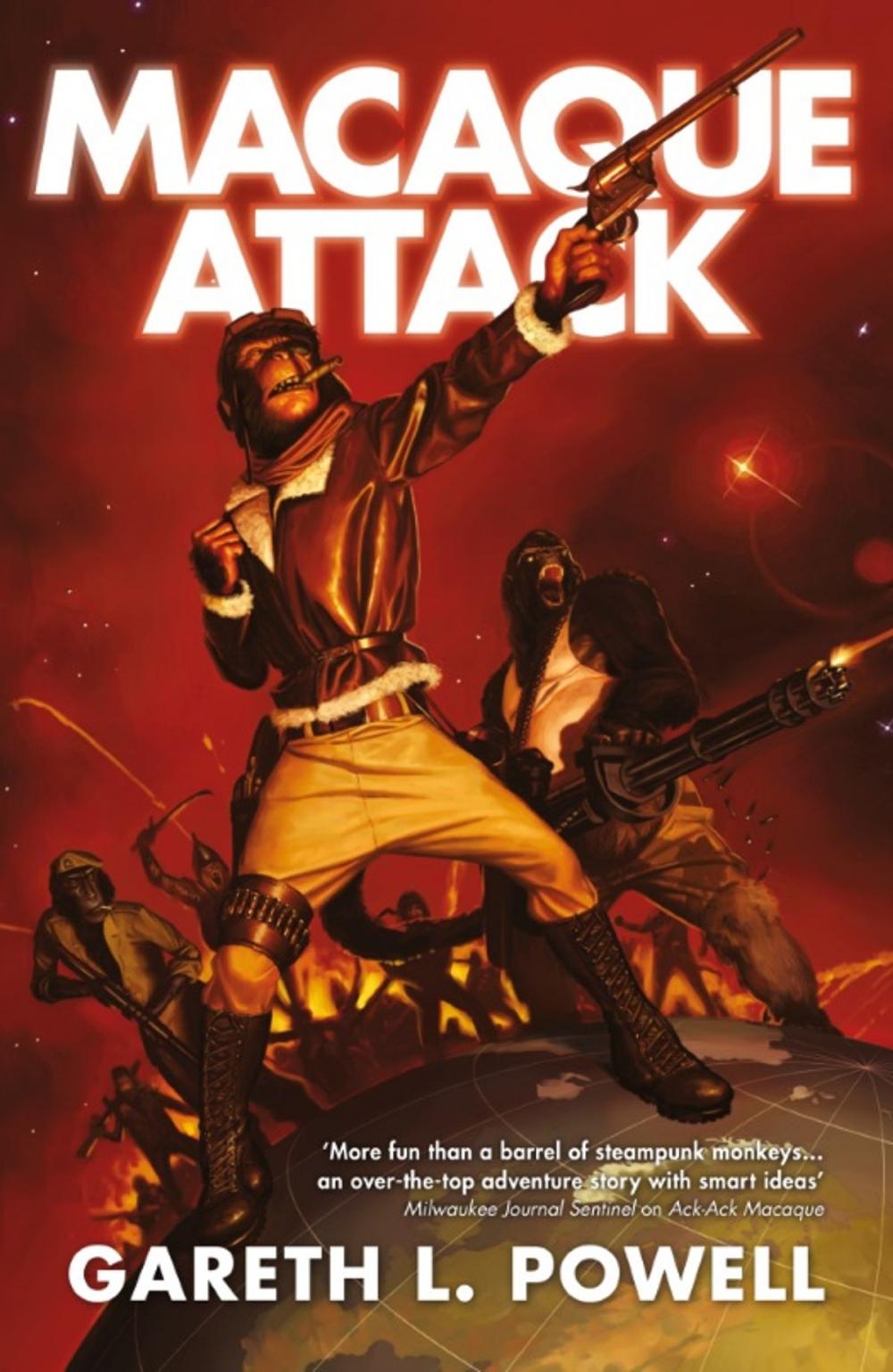 Big bigCover of Macaque Attack