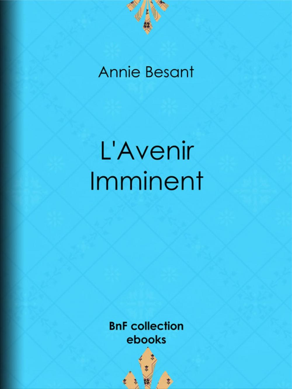 Big bigCover of L'Avenir Imminent