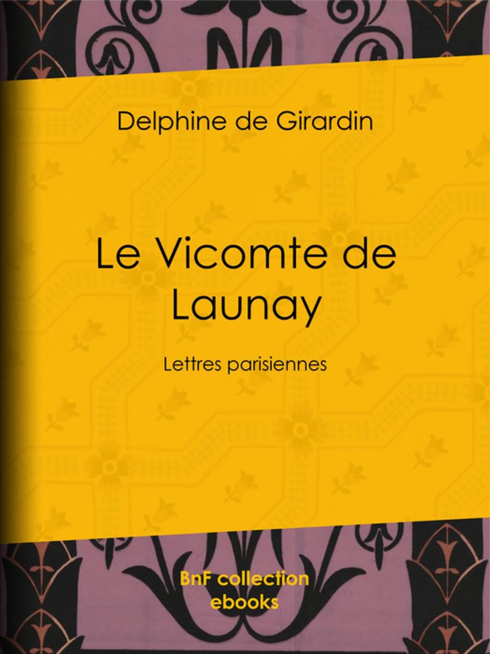 Big bigCover of Le Vicomte de Launay