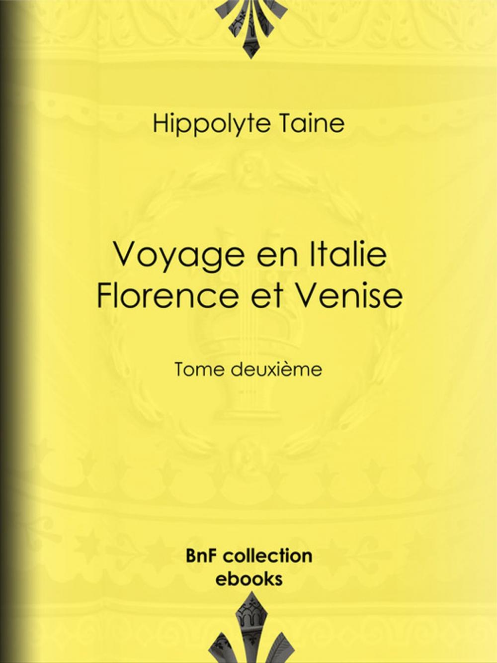 Big bigCover of Voyage en Italie. Florence et Venise