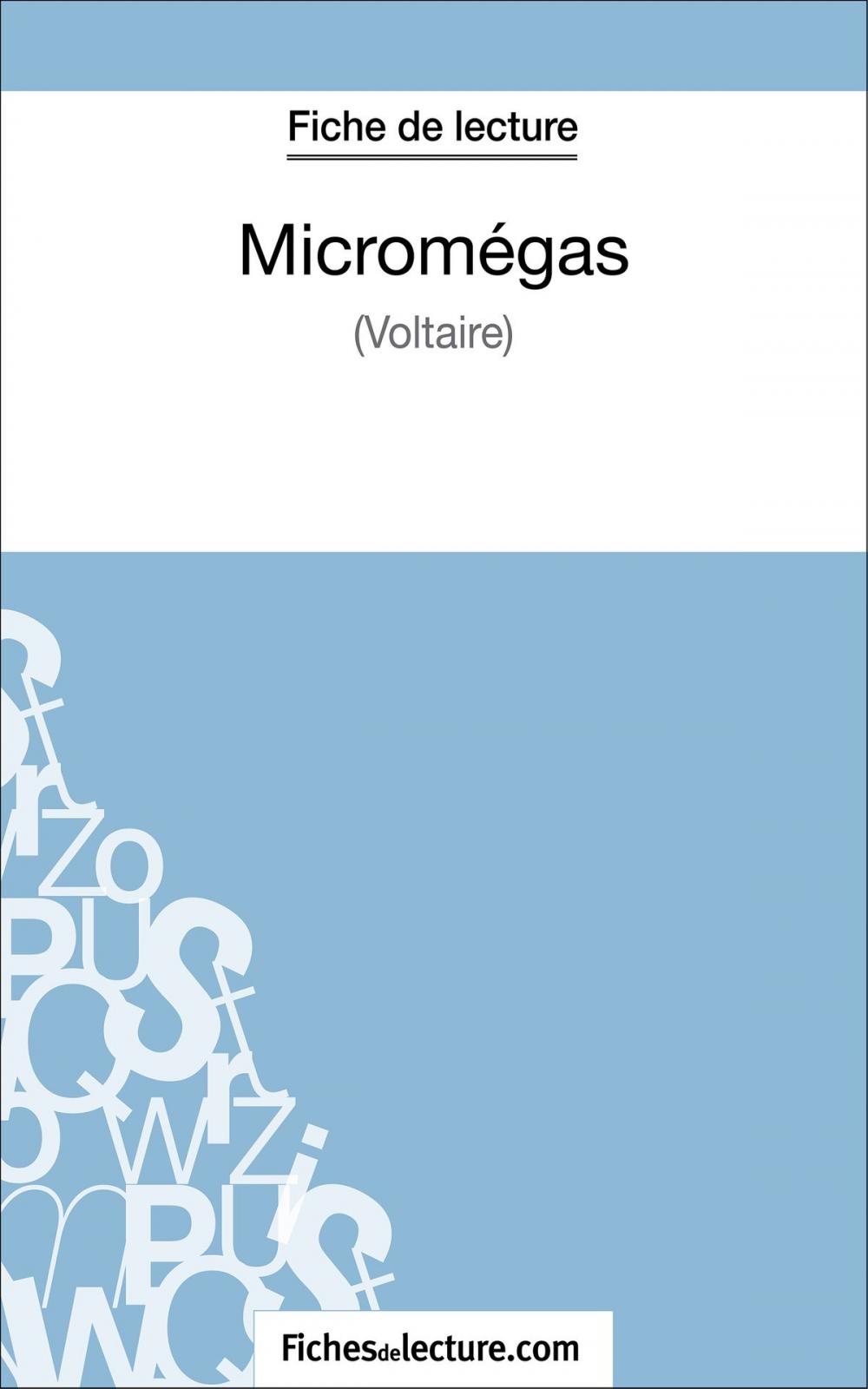 Big bigCover of Micromégas de Voltaire (Fiche de lecture)