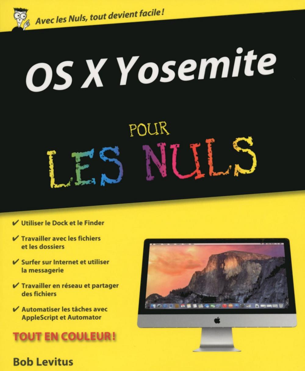 Big bigCover of OS X Yosemite pour les Nuls