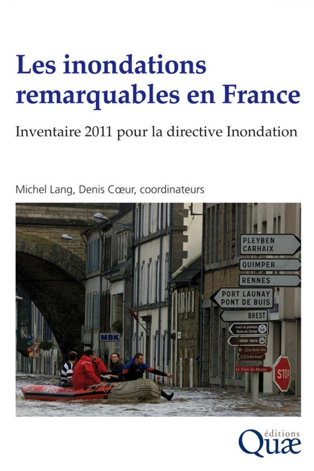 Big bigCover of Les inondations remarquables en France