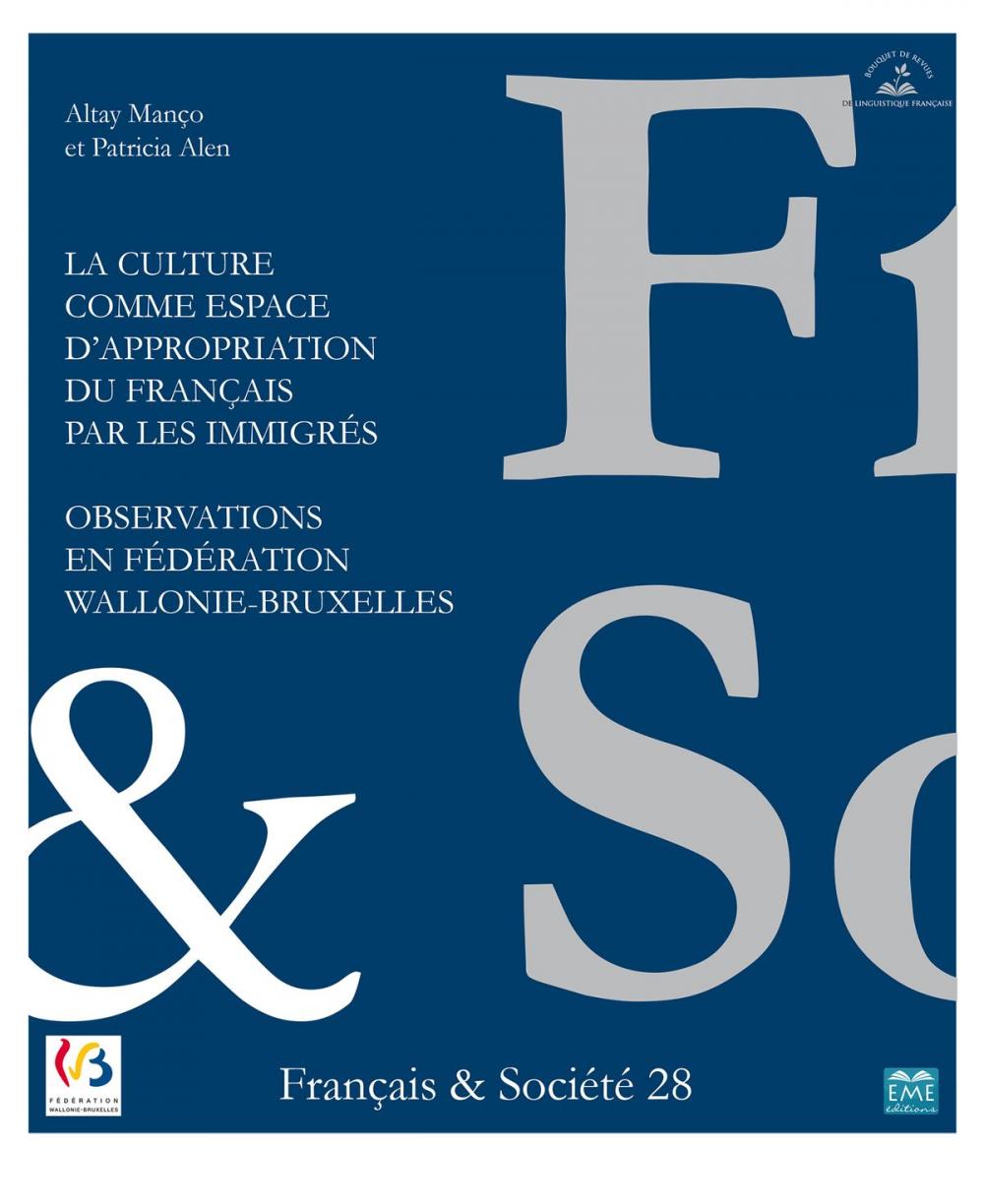 Big bigCover of F&S 28 - La culture comme espace d'appropriation du français par les immigrés