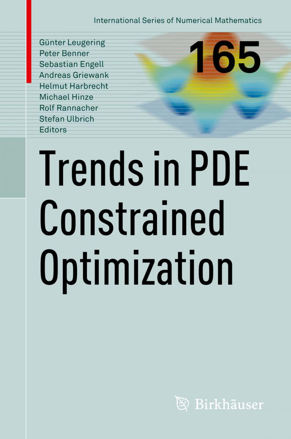 Big bigCover of Trends in PDE Constrained Optimization