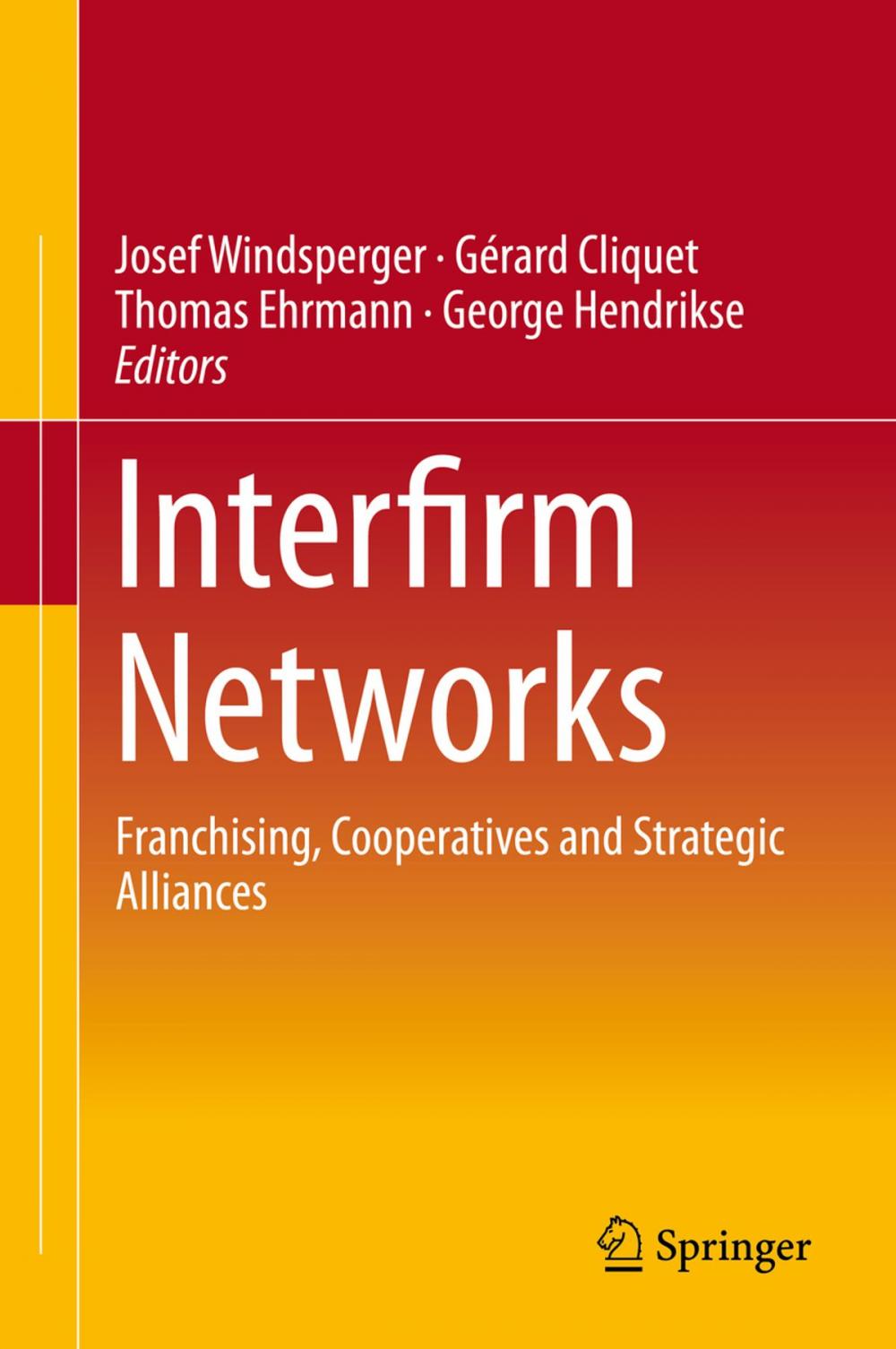 Big bigCover of Interfirm Networks