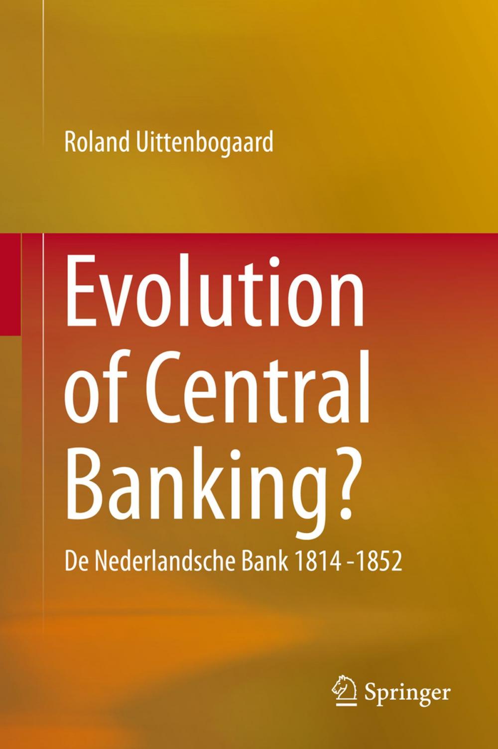 Big bigCover of Evolution of Central Banking?
