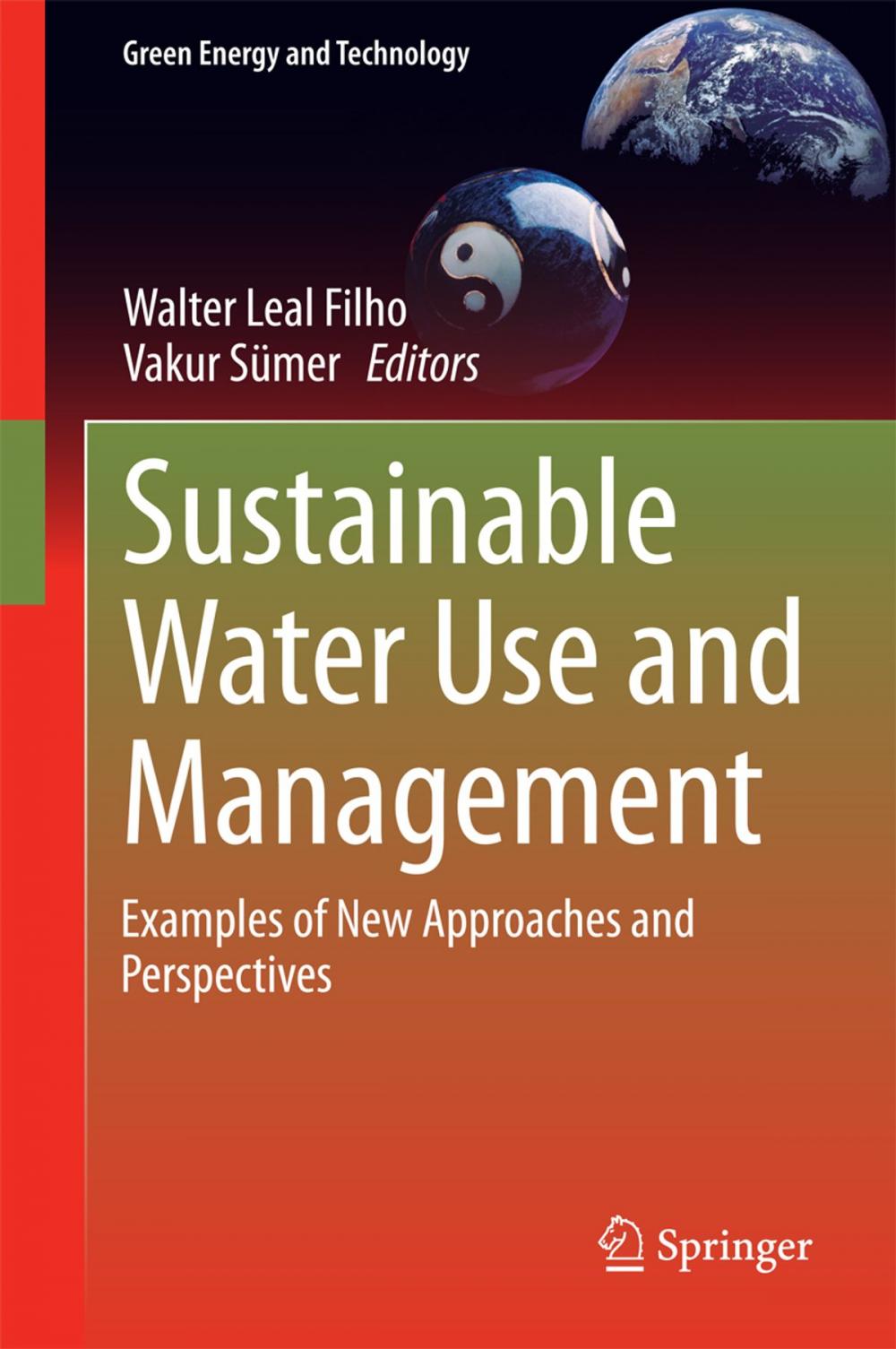 Big bigCover of Sustainable Water Use and Management