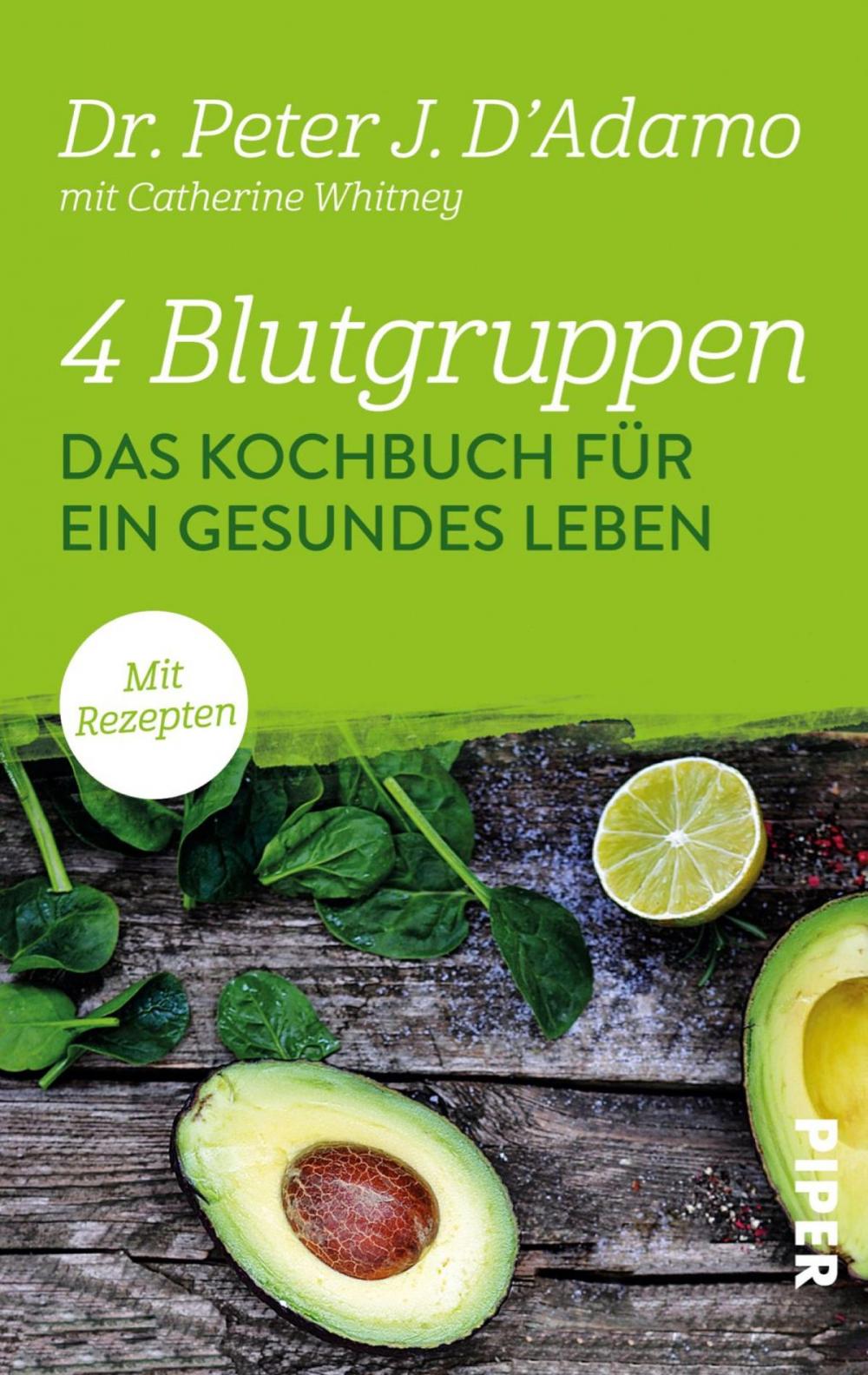 Big bigCover of 4 Blutgruppen - Das Kochbuch für ein gesundes Leben