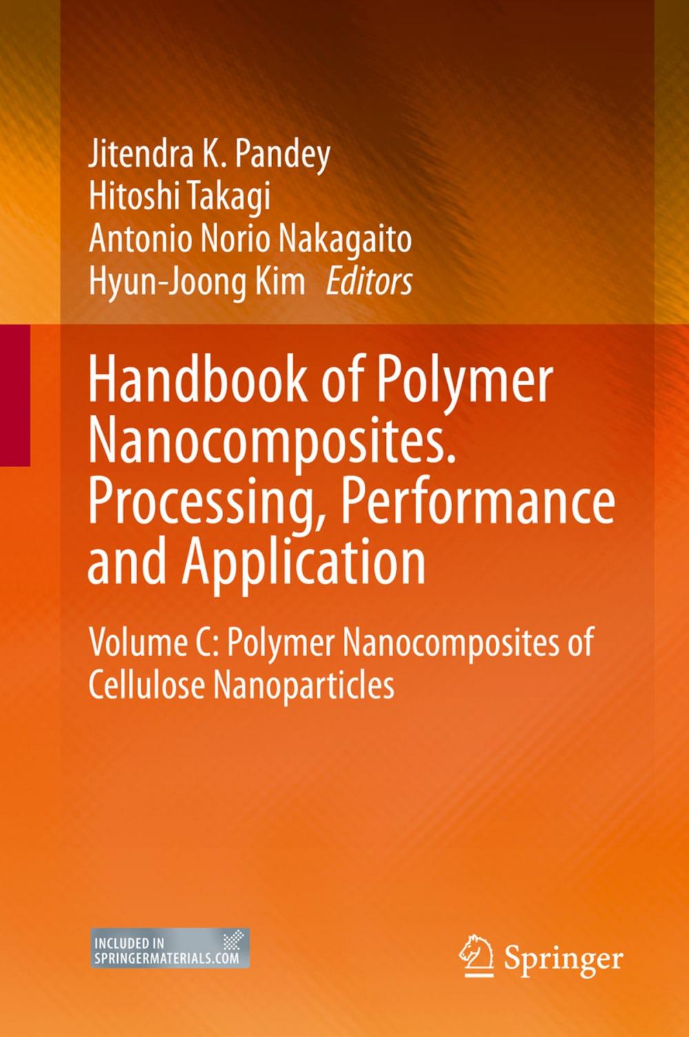 Big bigCover of Handbook of Polymer Nanocomposites. Processing, Performance and Application