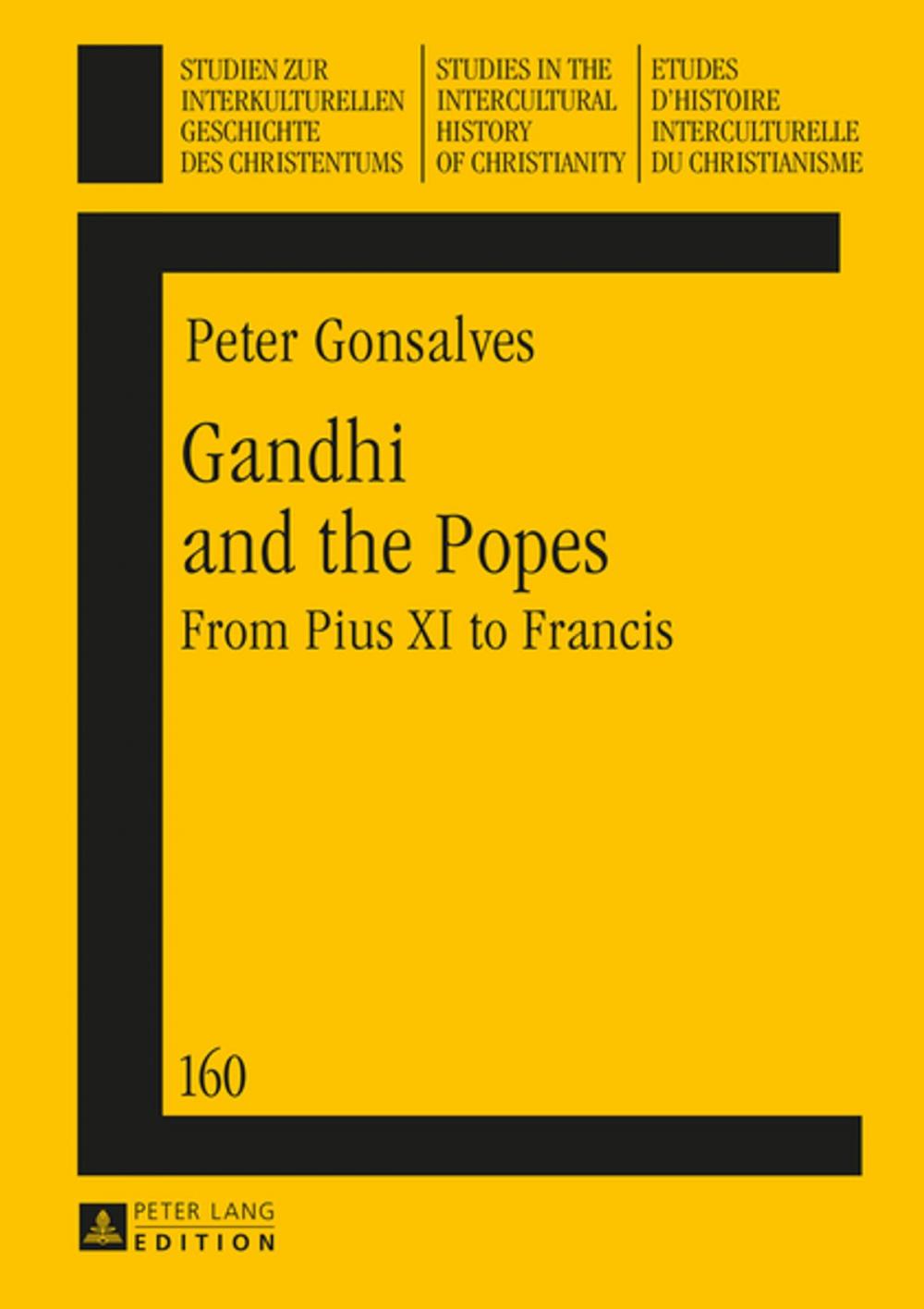 Big bigCover of Gandhi and the Popes