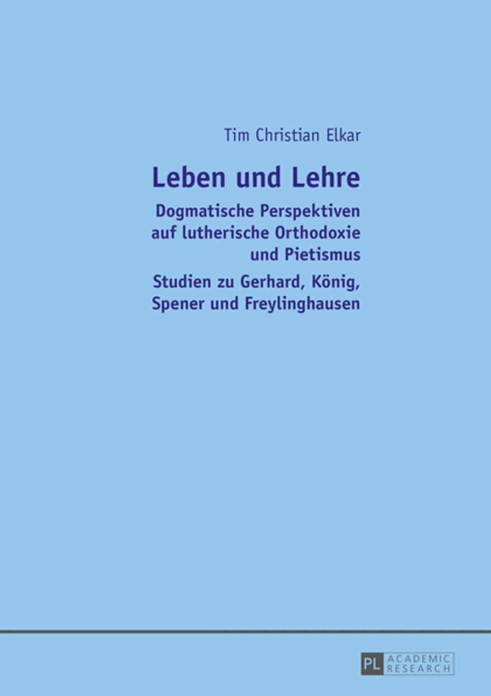 Big bigCover of Leben und Lehre