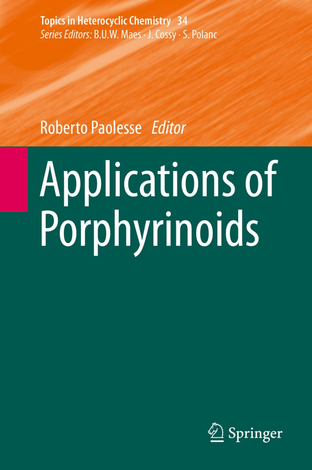 Big bigCover of Applications of Porphyrinoids