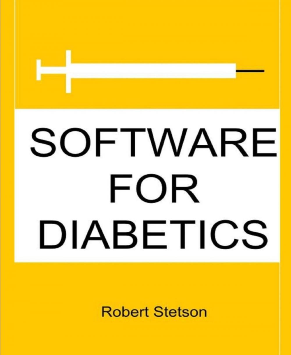 Big bigCover of SOFTWARE FOR DIABETICS