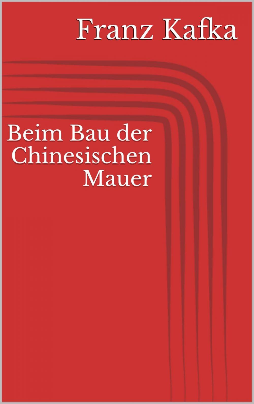 Big bigCover of Beim Bau der Chinesischen Mauer