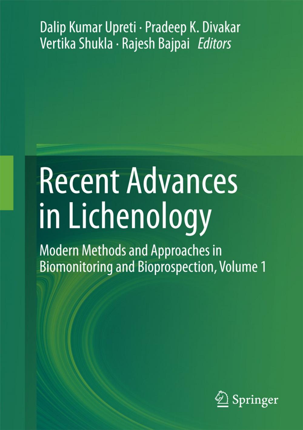 Big bigCover of Recent Advances in Lichenology