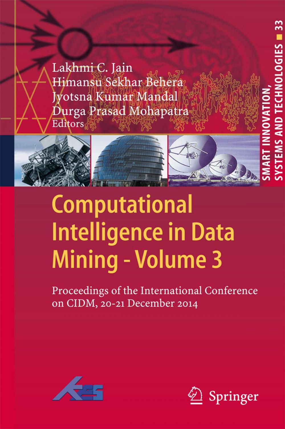 Big bigCover of Computational Intelligence in Data Mining - Volume 3