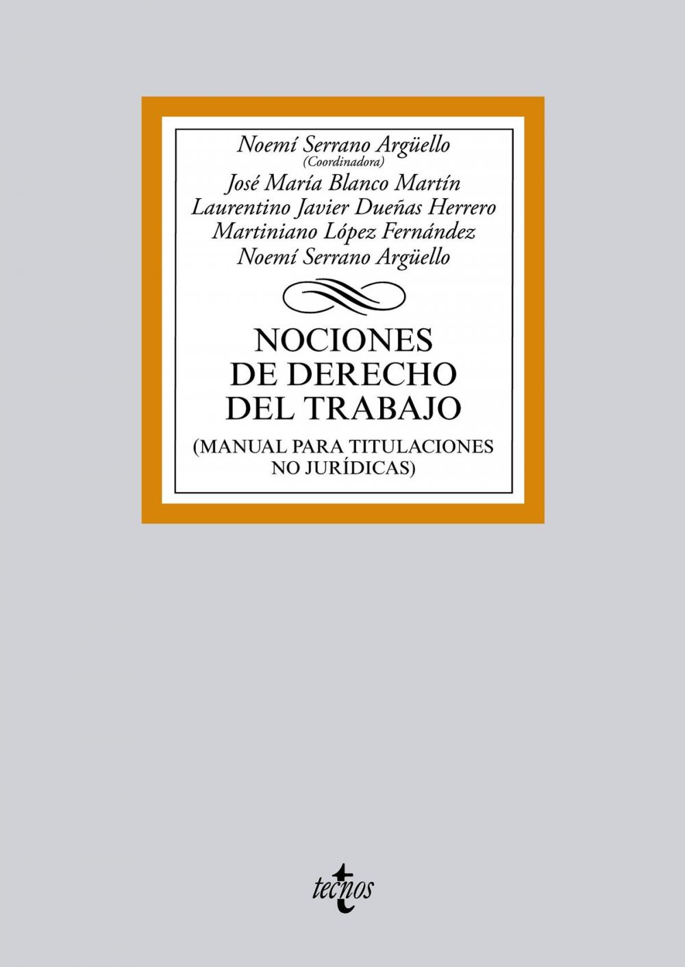 Big bigCover of Nociones de Derecho del Trabajo