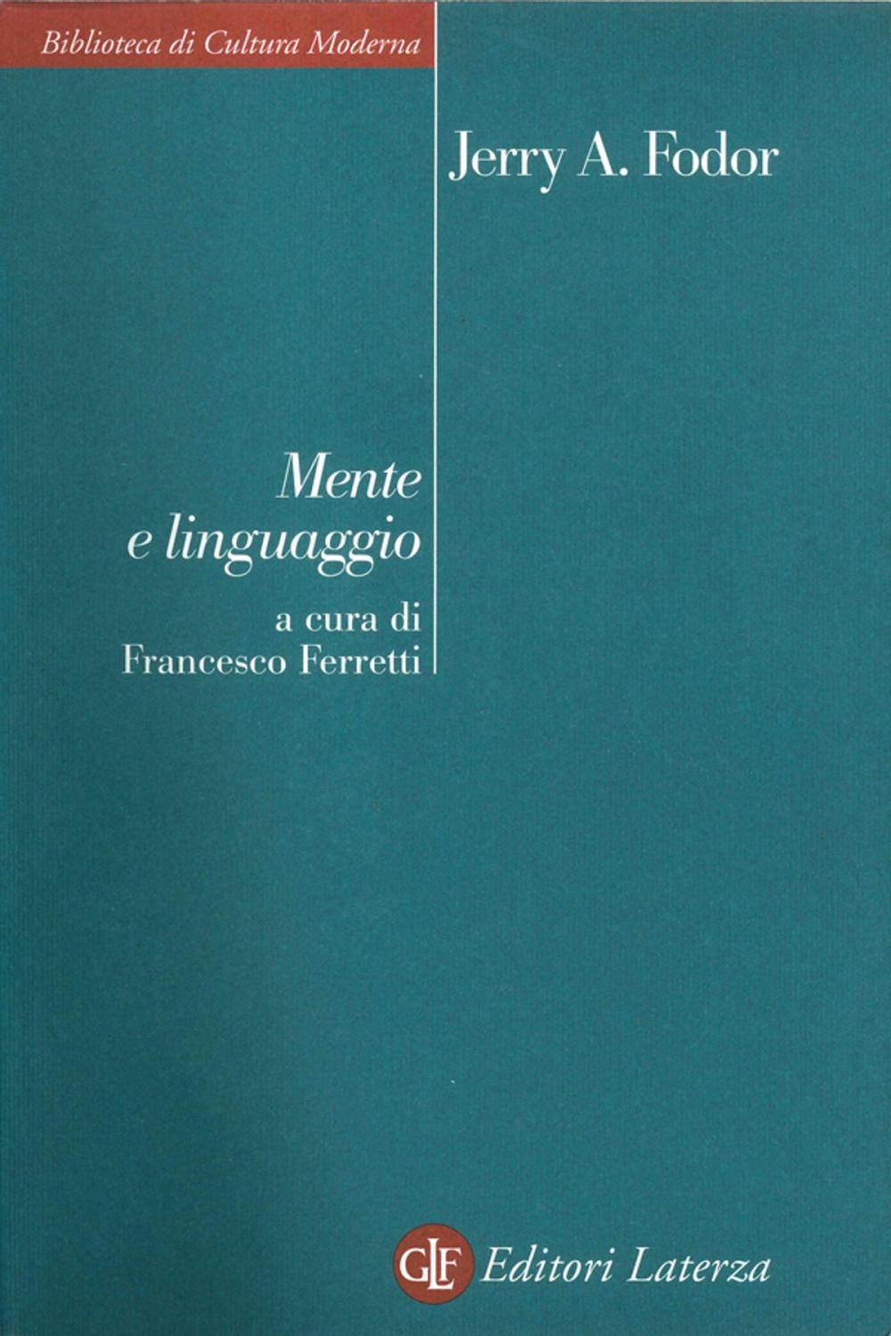 Big bigCover of Mente e linguaggio