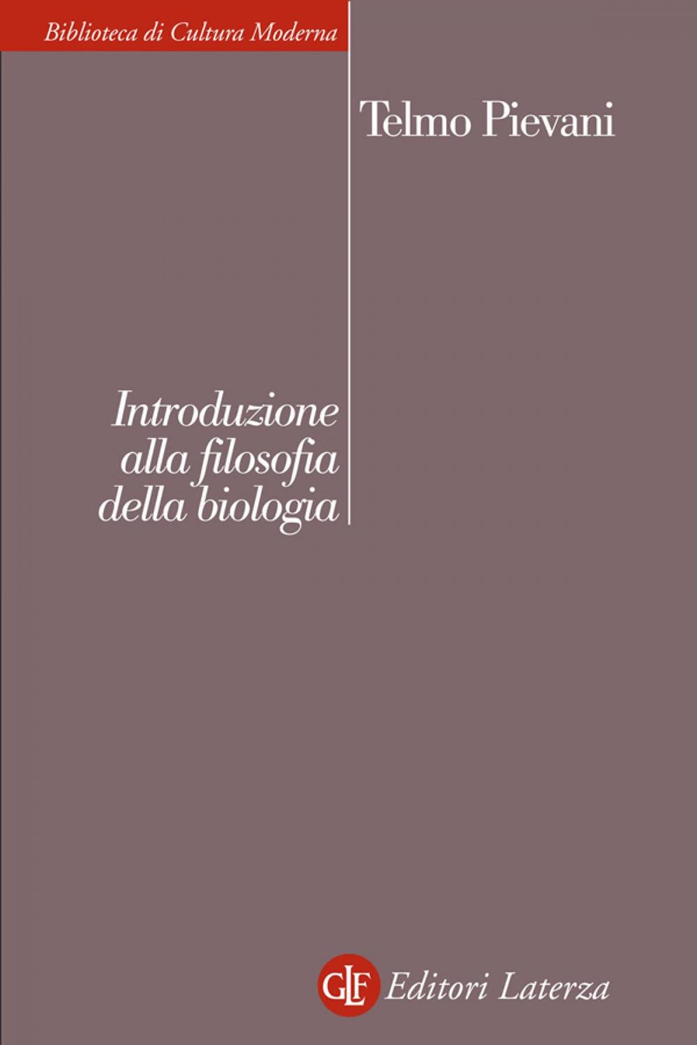 Big bigCover of Introduzione alla filosofia della biologia