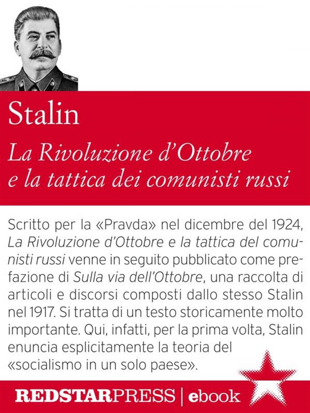 Big bigCover of La Rivoluzione d'Ottobre e la tattica dei comunisti russi