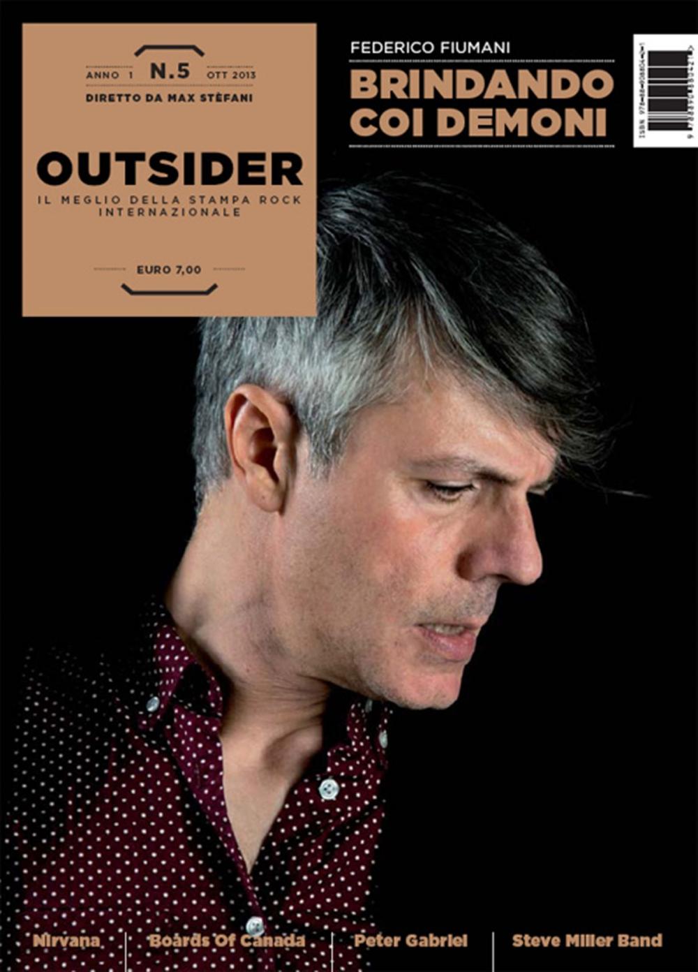 Big bigCover of Outsider. Ottobre 2013