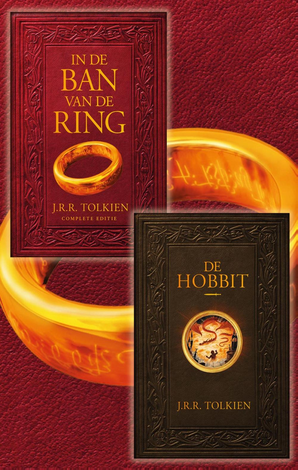 Big bigCover of De hobbit & In de ban van de ring + De aanhangsels (5-in-1)