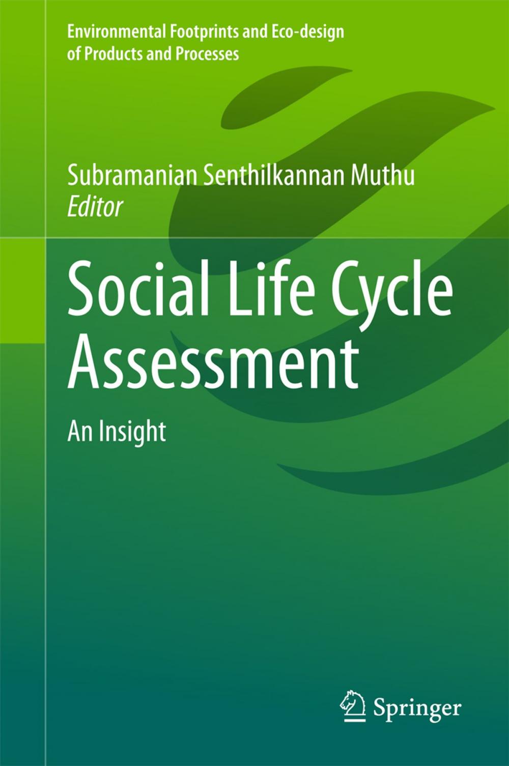 Big bigCover of Social Life Cycle Assessment