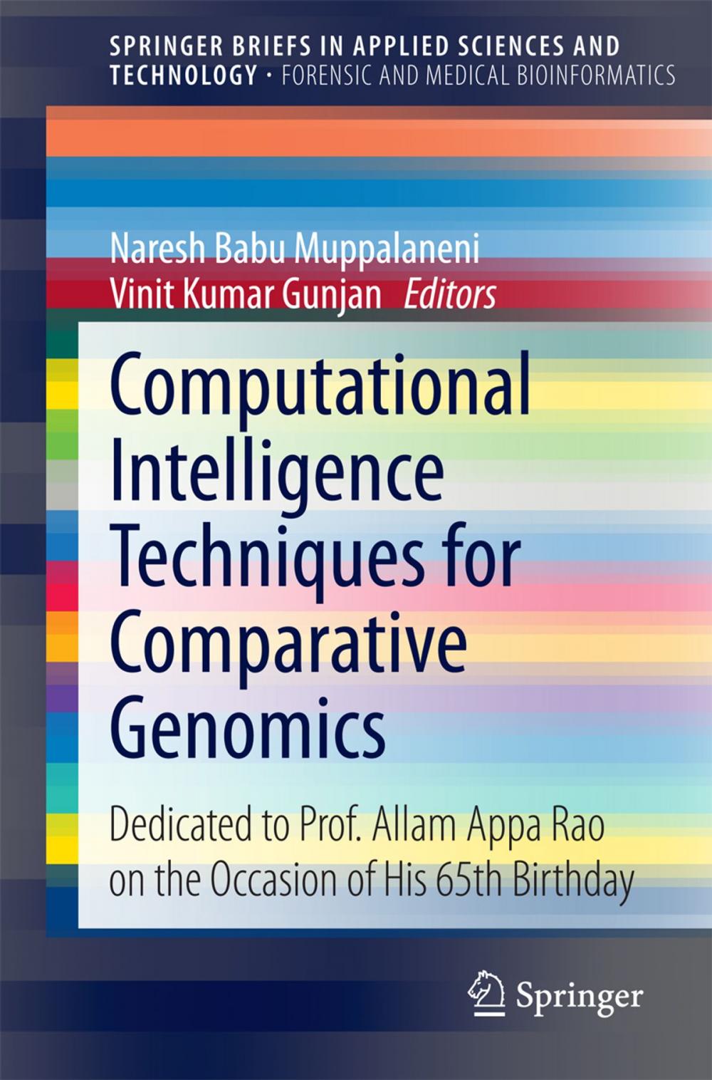 Big bigCover of Computational Intelligence Techniques for Comparative Genomics