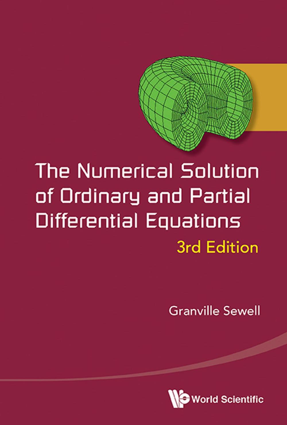 Big bigCover of The Numerical Solution of Ordinary and Partial Differential Equations