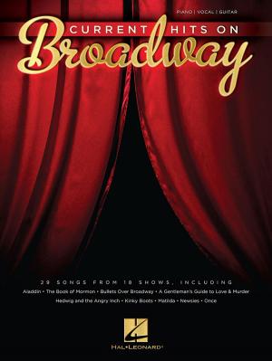 Cover of Current Hits on Broadway Songbook