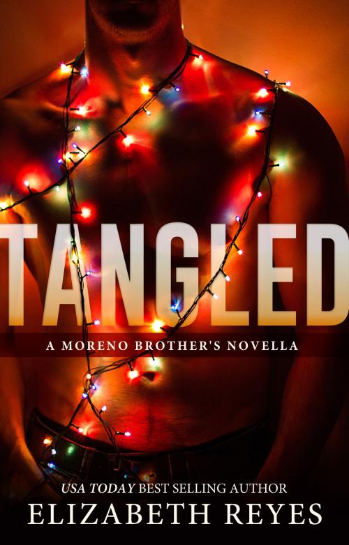 Cover of the book Tangled (A Moreno Brother's novella) by Elizabeth Reyes, self published