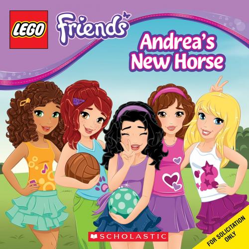 Cover of the book LEGO Friends: Andrea's New Horse by Jenne Simon, Scholastic Inc.