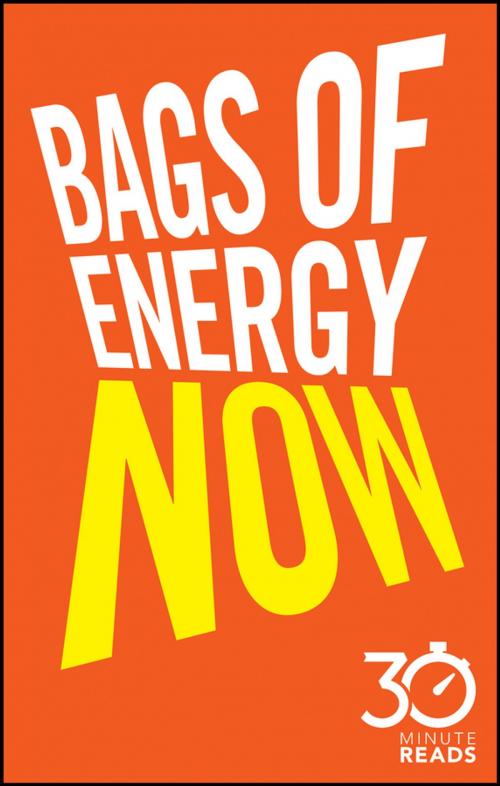 Cover of the book Bags of Energy Now: 30 Minute Reads by Nicholas Bate, Wiley
