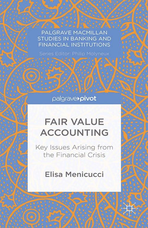 Cover of the book Fair Value Accounting by E. Menicucci, Palgrave Macmillan UK