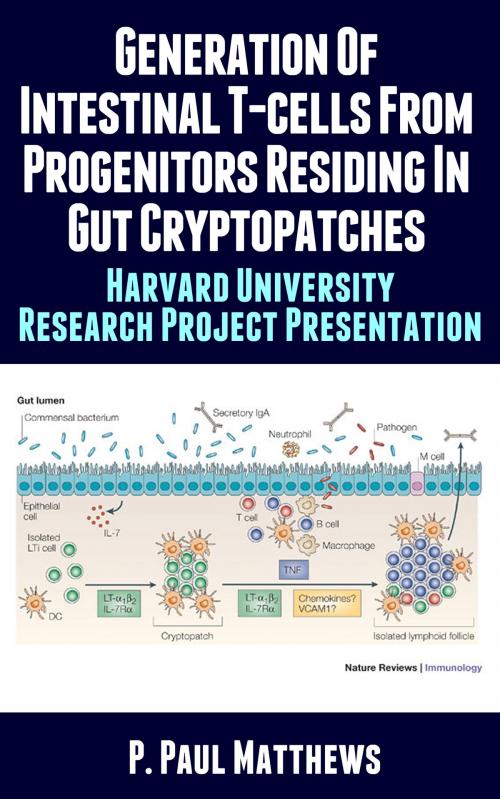 Cover of the book Generation of Intestinal T-Cells from Progenitors Residing in Gut Cryptopatches by P. Paul Matthews, P. Paul Matthews