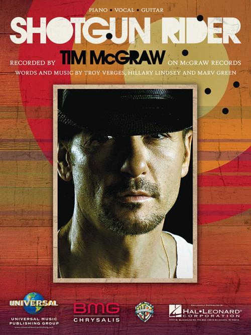 Cover of the book Shotgun Rider by Tim McGraw, Hal Leonard